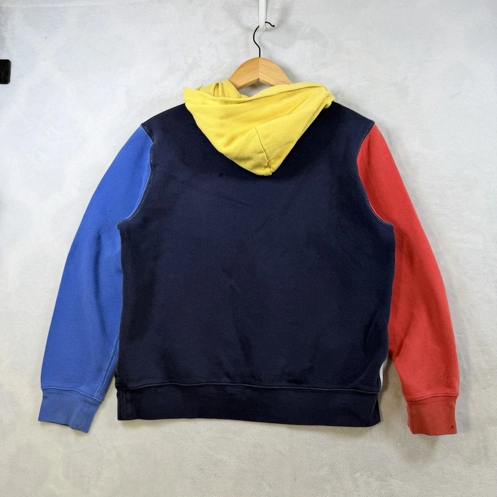 Polo Ralph Lauren Multicolor Pullover Hoodie Long Sleeve Logo Teen 18-20